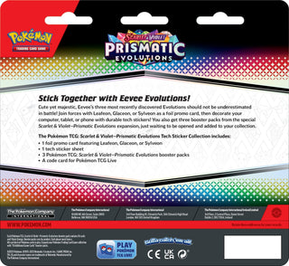 Pokemon TCG: Prismatic Evolutions Tech Sticker Collection