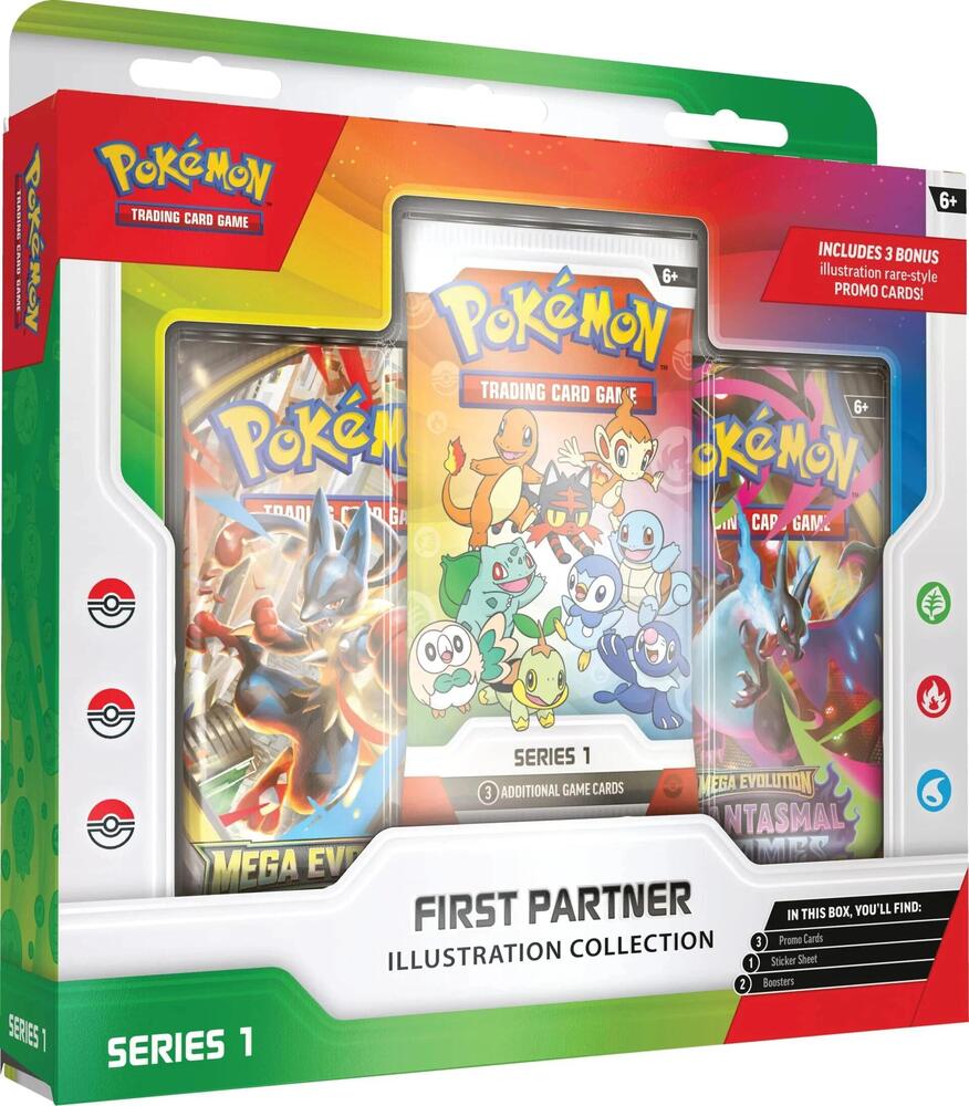 Pokemon First Partner Illustration Collection Series 1 Box