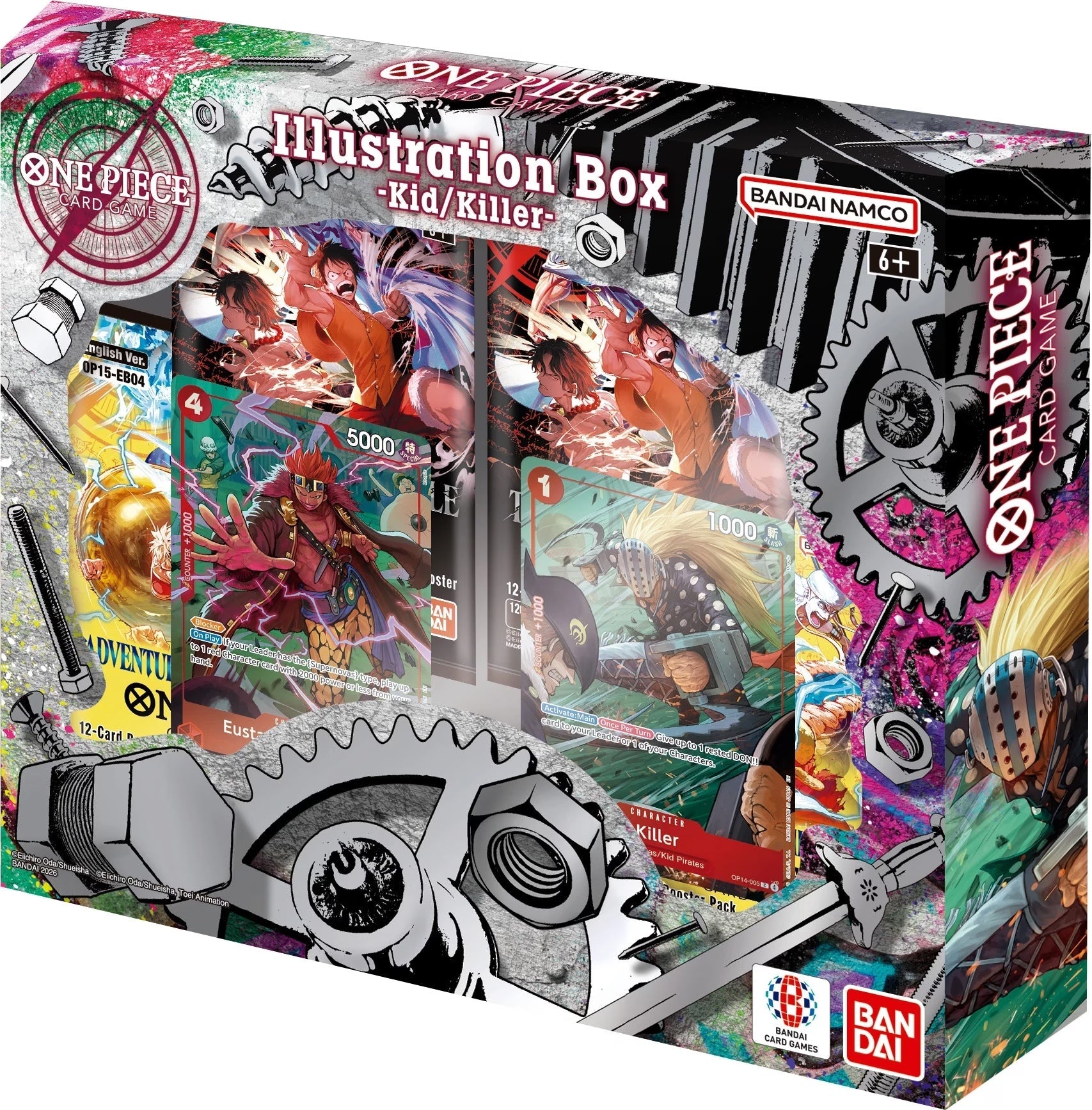 One Piece Card Game: Illustration Box Vol.8 (IB-08) front