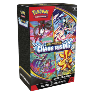 Pokemon Mega Evolution: Chaos Rising 6-Pack Booster Bundle